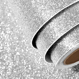 Does Not Apply 40cm×6m Silver Glitter Self Adhesive Wallpaper For Walls Living Room Cupboard Gl Does Not Apply 40cm×6m Silver Glitter Self Adhesive Wallpaper For Walls Living Room Cupboard Gl