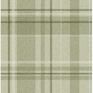 Does Not Apply M1865 Harris Check Luxury Textured Wallpaper, Green Does Not Apply M1865 Harris Check Luxury Textured Wallpaper, Green