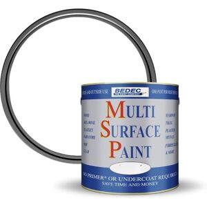 Bedec Multi-Surface Paint Msp All In One Interior/exterior White Matt 5l Bedec Multi-Surface Paint Msp All In One Interior/exterior White Matt 5l
