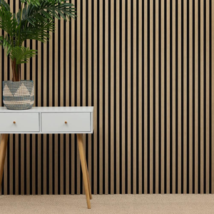 Does Not Apply Wbm Acoustic Slat Wall Panel Decorative & Sound Absorbing Wooden Slatted 3d Feat Does Not Apply Wbm Acoustic Slat Wall Panel Decorative & Sound Absorbing Wooden Slatted 3d Feat
