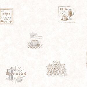 G45414 - Just Kitchens Coffee Beige Galerie Wallpaper G45414 - Just Kitchens Coffee Beige Galerie Wallpaper