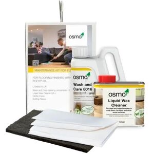 Osmo Maintenance Kit For Floors - Flooring Finished With Hardwax Oil Osmo Maintenance Kit For Floors - Flooring Finished With Hardwax Oil