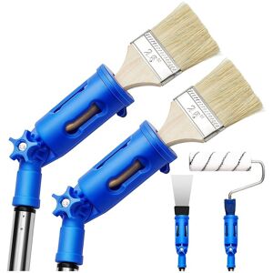 Sodial 2x(2pc Paint Brush Extender For Walls Extension Pole Attachments Roller6312 Sodial 2x(2pc Paint Brush Extender For Walls Extension Pole Attachments Roller6312