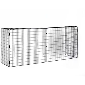 Homcom 3 Panel Folding Fire Guard With Tool Doors Fire Screen Spark Guard Homcom 3 Panel Folding Fire Guard With Tool Doors Fire Screen Spark Guard