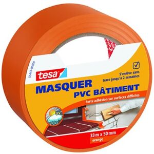 Adhesive Masking Protection Pvc Orange 50mm X 33m Tesa Adhesive Masking Protection Pvc Orange 50mm X 33m Tesa