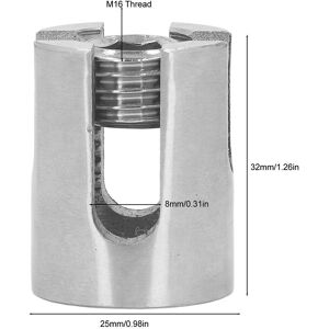 10pcs Cable Railing Clamp 316 Stainless Steel Cable Railingcable Clamps Wire 10pcs Cable Railing Clamp 316 Stainless Steel Cable Railingcable Clamps Wire