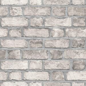 Fh37520 - Homestyle Graphic Brick Design Smoky Grey Galerie Wallpaper Fh37520 - Homestyle Graphic Brick Design Smoky Grey Galerie Wallpaper
