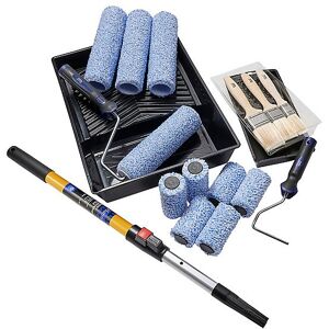 Harris Trade 19pc Big Box Roller & Brush Set Micropoly Emulsion Paint Kit Harris Trade 19pc Big Box Roller & Brush Set Micropoly Emulsion Paint Kit