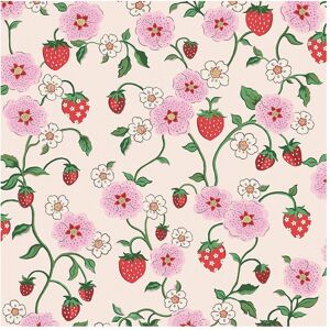Cath Kidston Strawberry Wallpaper Spring Floral Cath Kidston Strawberry Wallpaper Spring Floral