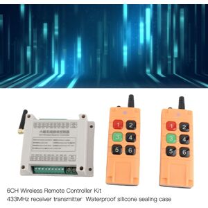 Dc12v 6ch Wireless Remote Controller Led Light Switch Relay Radio Transmitter Dc12v 6ch Wireless Remote Controller Led Light Switch Relay Radio Transmitter