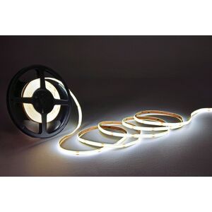 Lyyt Cob Led Tape Kit 5m Cool White, 480 Cob Led'S Per Metre, Ip20, Uk Adaptor Lyyt Cob Led Tape Kit 5m Cool White, 480 Cob Led'S Per Metre, Ip20, Uk Adaptor