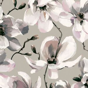 47466 - Flora Cherry Blossom Grey Beige White Galerie Wallpaper 47466 - Flora Cherry Blossom Grey Beige White Galerie Wallpaper