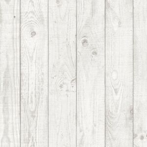 Ck36615 - Kitchen Style 3 Striped Polished Wood Light Grey Galerie Wallpaper Ck36615 - Kitchen Style 3 Striped Polished Wood Light Grey Galerie Wallpaper