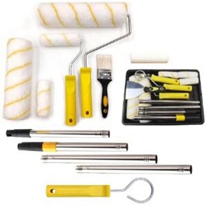 Sodial 3x(9 Inch Paint Roller Kit Roller Wall Painting Paint Brush Paint Brush3842 Sodial 3x(9 Inch Paint Roller Kit Roller Wall Painting Paint Brush Paint Brush3842