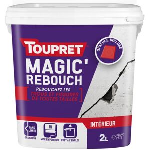 Quick Patching Compound Fills Holes Cracks Magic Express 2l Toupret Quick Patching Compound Fills Holes Cracks Magic Express 2l Toupret