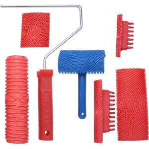 Sodial 2x(Wood Grain Tool Set, 6pcs 7 Inch Graining Painting Tool Wood Texture9690 Sodial 2x(Wood Grain Tool Set, 6pcs 7 Inch Graining Painting Tool Wood Texture9690