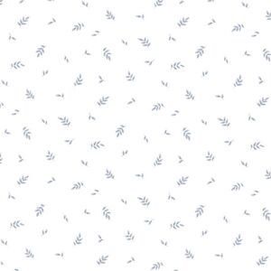 Kb25622 - Kitchen Style 3 Leaf Sprigs Blue White Galerie Wallpaper Kb25622 - Kitchen Style 3 Leaf Sprigs Blue White Galerie Wallpaper