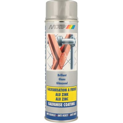 MOTIP - Smalto Zincante Alluminio - Glossy - Paint Spray MOTIP - Smalto Zincante Alluminio - Glossy - Paint Spray