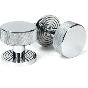 From The Anvil 46780 Polished Chrome Brompton Mortice/rim Knob Set (Beehive) From The Anvil 46780 Polished Chrome Brompton Mortice/rim Knob Set (Beehive)