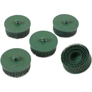 Connect Abracs Quick Lock Bristle Brush 50mm X P50 Green 5pc 32198 Connect Abracs Quick Lock Bristle Brush 50mm X P50 Green 5pc 32198