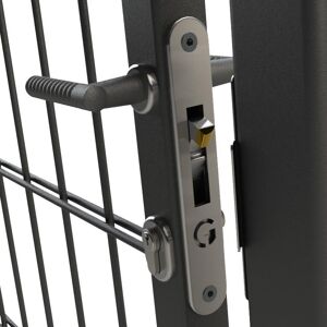 Aldridge L31879 - Gatemaster Ml4 Dual Cover Mortice Gate Hook Lock - Ornamental Handles Aldridge L31879 - Gatemaster Ml4 Dual Cover Mortice Gate Hook Lock - Ornamental Handles