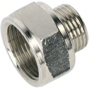Thatcable Air Tool Adaptor - 1/2\" Bspt Male To 3/4\" Bsp Female - Hexagon Nipple Connector Thatcable Air Tool Adaptor - 1/2\" Bspt Male To 3/4\" Bsp Female - Hexagon Nipple Connector