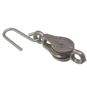 Onestopdiy Galvanised Steel Washing Line Cable Rope Pulleys - 40 pcs Onestopdiy Galvanised Steel Washing Line Cable Rope Pulleys - 40 pcs