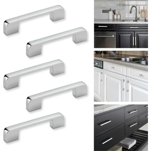 Does Not Apply Door Handles,96mm Hole Center Bright Chrome American Style Zinc Alloy Drawer Cup Does Not Apply Door Handles,96mm Hole Center Bright Chrome American Style Zinc Alloy Drawer Cup