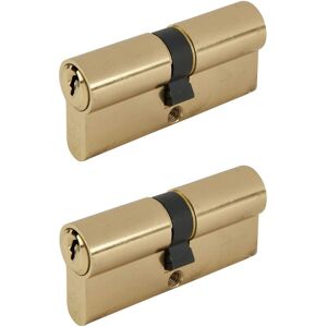 Yale - PKM3535-PB - Euro Double Cylinder - Lock Yale - PKM3535-PB - Euro Double Cylinder - Lock