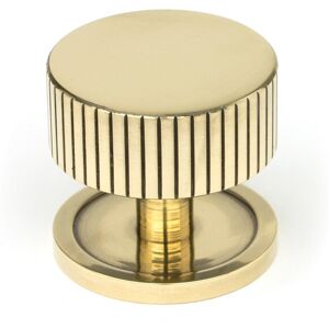 From The Anvil 50383 Aged Brass Judd Cabinet Knob - 38mm (Plain) From The Anvil 50383 Aged Brass Judd Cabinet Knob - 38mm (Plain)