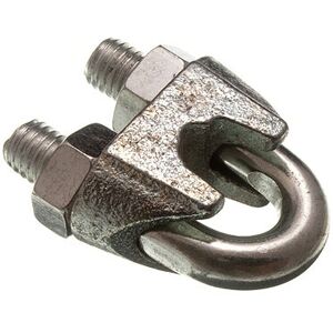 Onestopdiy New 48 X Wire Rope Cable Grip Clamp U Bolt Fixings M12 Bzp Rust Proof Steel - On Onestopdiy New 48 X Wire Rope Cable Grip Clamp U Bolt Fixings M12 Bzp Rust Proof Steel - On