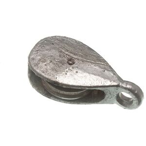 New 40 X Washing Line Rope - Cord Pulleys 38mm Galvanised Steel - Onestopdiy - H New 40 X Washing Line Rope - Cord Pulleys 38mm Galvanised Steel - Onestopdiy - H