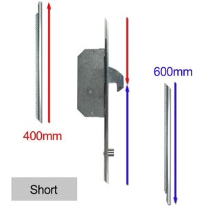 Asec Repair Lock Extension 2 Hook & 2 Roller Short - Door Lock Extension Asec Repair Lock Extension 2 Hook & 2 Roller Short - Door Lock Extension
