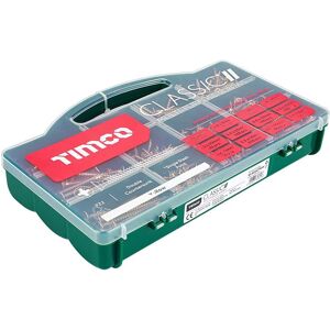 Timco Classic Multi-Purpose Countersunk Woodscrews - Gold - Assorted Case - Timco Classic Multi-Purpose Countersunk Woodscrews - Gold - Assorted Case -