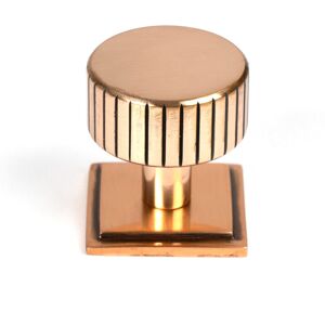 From The Anvil 50477 Polished Bronze Judd Cabinet Knob - 32mm (Square) From The Anvil 50477 Polished Bronze Judd Cabinet Knob - 32mm (Square)