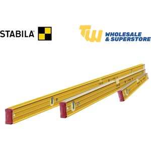 Stabila 96-2 Level Set Pack 60cm 120cm 180cm Triple Spirit Level Kit 3 Vial Stabila 96-2 Level Set Pack 60cm 120cm 180cm Triple Spirit Level Kit 3 Vial