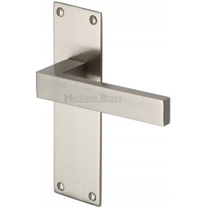 Heritage Brass Met4930-Sn Door Handle Lever Latch Metro Design Satin Nickel Heritage Brass Met4930-Sn Door Handle Lever Latch Metro Design Satin Nickel