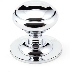 From The Anvil 91978 Polished Chrome Round Centre Door Knob From The Anvil 91978 Polished Chrome Round Centre Door Knob
