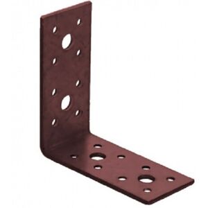 Onestopdiy 10 X Bpc Heavy Duty Angle Brackets Brown Dual Coated 90mm X 45mm X 40mm Onesto Onestopdiy 10 X Bpc Heavy Duty Angle Brackets Brown Dual Coated 90mm X 45mm X 40mm Onesto