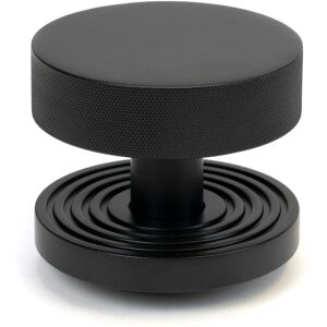 From The Anvil 46760 Matt Black Brompton Centre Door Knob (Beehive) From The Anvil 46760 Matt Black Brompton Centre Door Knob (Beehive)