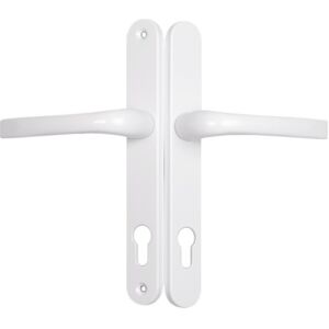 Mila Upvc Door Handle 92mm Pz 211mm Screw Fix Spring Loaded 6 Colours Mila Upvc Door Handle 92mm Pz 211mm Screw Fix Spring Loaded 6 Colours