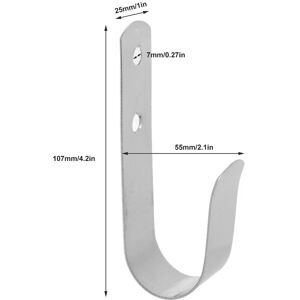 .J Hook Bracket Rustproof Rugged Stainless Steel Smooth Versatile J Hook Hangers .J Hook Bracket Rustproof Rugged Stainless Steel Smooth Versatile J Hook Hangers