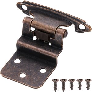 Uxcell 3/8\" Inset Cabinet Door Hinges, 30 Pcs Self Closing Cabinet Hinge Oil Bronze Uxcell 3/8\" Inset Cabinet Door Hinges, 30 Pcs Self Closing Cabinet Hinge Oil Bronze