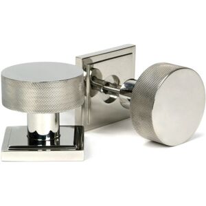 From The Anvil 46809 Polished Marine Ss Brompton Mortice/rim Knob Set (Square) From The Anvil 46809 Polished Marine Ss Brompton Mortice/rim Knob Set (Square)