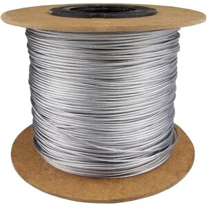 Soladirect 8 Mm Thick Wire Rope Wire Cable - 100 Metres / 328.08 Ft - Galvanised Steel Rope Soladirect 8 Mm Thick Wire Rope Wire Cable - 100 Metres / 328.08 Ft - Galvanised Steel Rope