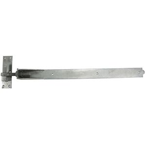 Timco Adjustable Band & Hook On Plates Hinges Hot Dipped Galvanised - 900mm Timco Adjustable Band & Hook On Plates Hinges Hot Dipped Galvanised - 900mm