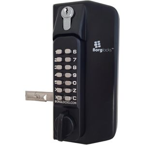 Borg Locks Bl3130 Ecp Knob Operated Marine Grade Metal Gate Double Digital Lock Borg Locks Bl3130 Ecp Knob Operated Marine Grade Metal Gate Double Digital Lock