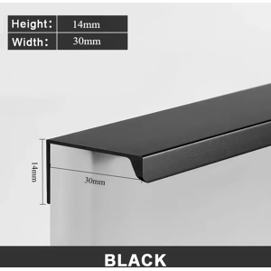 Does Not Apply Non-Punch Cabinet Handles Brushed Gold Silver Black White Hidden Drawer Pulls Does Not Apply Non-Punch Cabinet Handles Brushed Gold Silver Black White Hidden Drawer Pulls