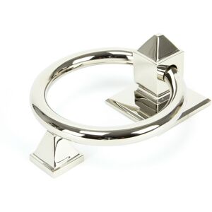 From The Anvil 90286 Polished Nickel Ring Door Knocker From The Anvil 90286 Polished Nickel Ring Door Knocker