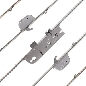 Aldridge Maco Lever Operated Latch & Deadbolt Single Spindle - 2 Hook 4 Roller - 45/92 Aldridge Maco Lever Operated Latch & Deadbolt Single Spindle - 2 Hook 4 Roller - 45/92